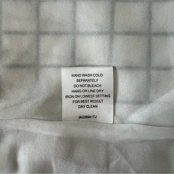 Romeo & Juliet Couture Short Sleeve Mini Dress Checkered Grid Print EUC Medium - Picture 6 of 6